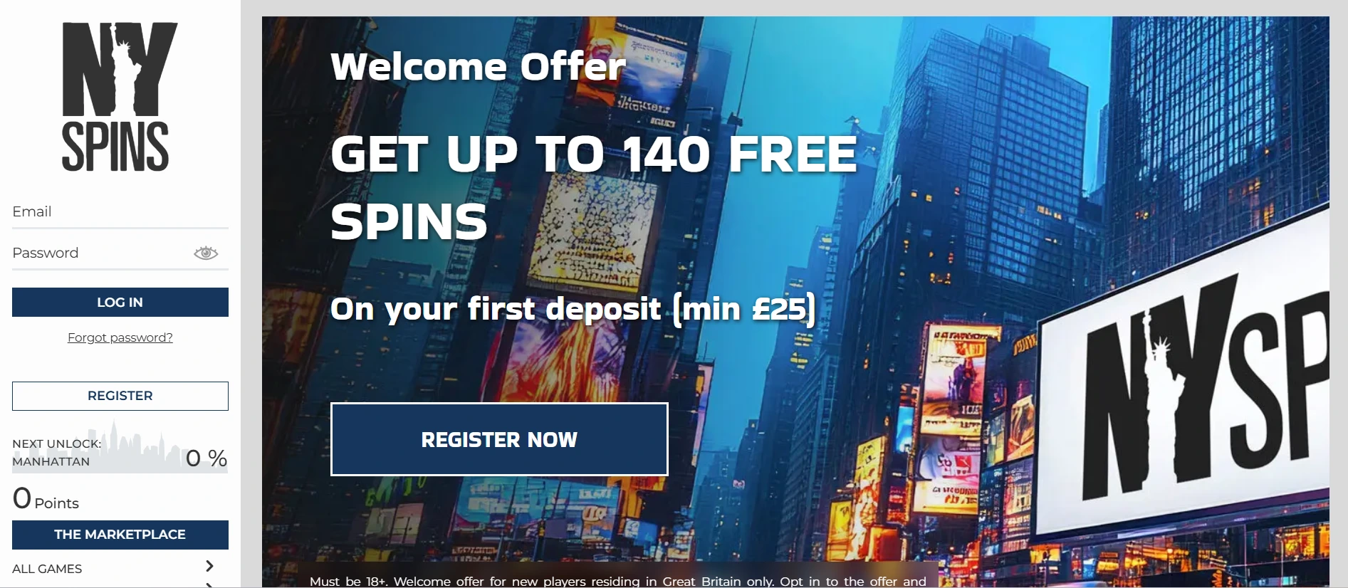 NY Spins pokies